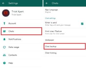 WhatsApp Chat Backup